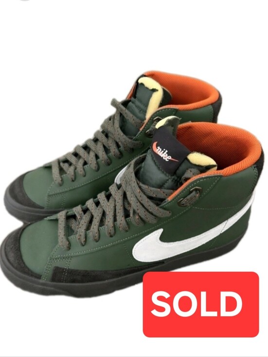 Nike Other - RARE Nike Blazer '77 Vintage Mid Army Olive US Men's Size 11